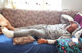 Kıbrıs gazisi komşusu tarafından darp edildi