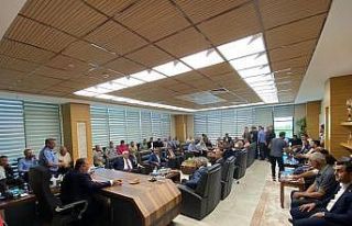 Kilis Belediyesinde bayramlaşma