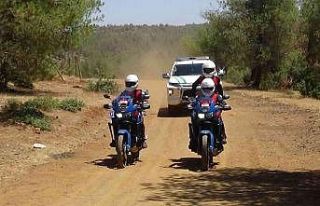 Kilis’te ormanlık alanlara havadan denetim