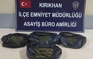Kırıkhan’da uyuşturucu operasyonu