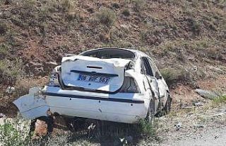 Kırıkkale’de iki otomobil çarpıştı: 6 yaralı