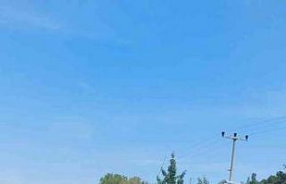 Kontrolden çıkan hafif ticari araç bariyerlere...
