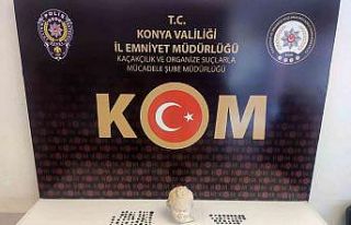 Konya’da Roma Dönemi’ne ait heykel ele geçirildi