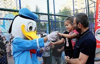 Körfez’de yaz eğlenceleri çocukların neşesi...