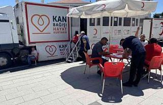 Kulu’da Kızılay’a kan bağışı