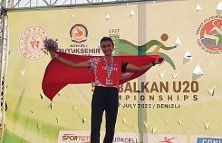 Kütahyalı Atlet Sıla Ata, Balkan Şampiyonu