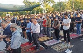 Malatya’da Kurban Bayramı namazında camiler doldu