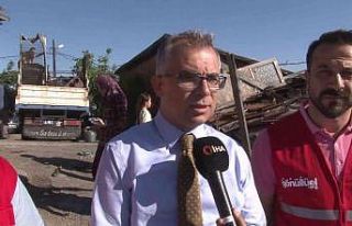 Maltepe Kaymakamı Tiryaki: "(Gecekondu yangını)...