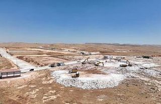 Mardin 2. Organize Sanayi Bölgesinde altyapı çalışmaları...