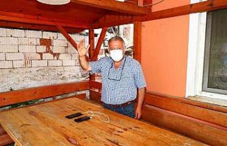 ‘Mavi köyde’ ilk vaka muhtar oldu