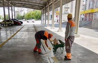 Melikgazi, kurban kesimi sonrasında pırıl pırıl...