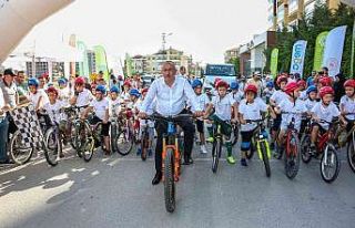 Meram’da Düz Bisiklet Yarışları başladı