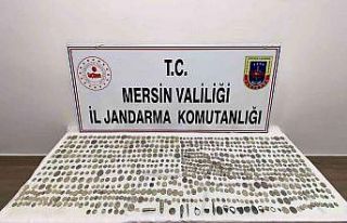 Mersin’de tarihi eser operasyonu