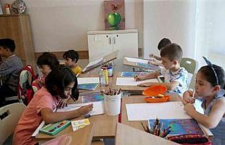 Minik öğrenciler SGM’de kendilerini keşfediyorlar