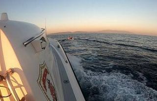 Mobil radarın tespit ettiği 28 düzensiz göçmen...