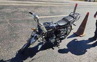 Motosikletin çarptığı çocuk ağır yaralandı