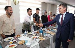 Müdür Dağdeviren şehit ve gazi ailelerini unutmadı