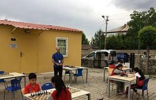 Muradiye’de satranç turnuvası