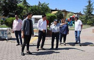 Nazilli Belediyesi bayram hazırlıklarına devam...