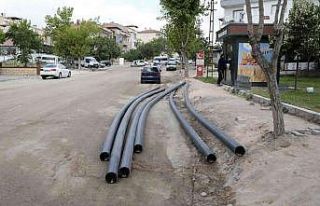 Nevşehir’de alt yapı çalışmaları devam ediyor