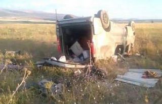 Nevşehir’de araç takla attı: 1 ölü, 4 yaralı