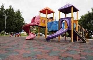 Nevşehir’de çocuk oyun alanları daha güvenli...