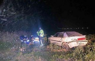 Nevşehir’de tarlaya uçan aracın altında kalan...