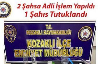 Nevşehir’de uyuşturucudan 1 kişi tutuklandı