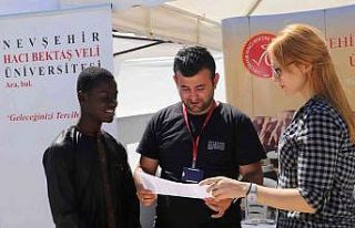NEVÜ, Sivas Üniversite Tanıtım ve Tercih Fuarı’nda