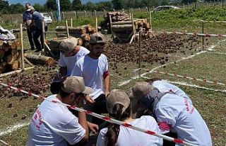 Öğrenciler zoru başarıp ikinci oldu