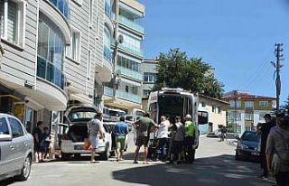 Önüne aniden çıkan 5 yaşındaki çocuğa çarptı