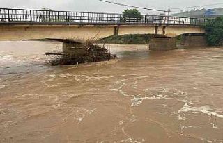 Ordu’da aşırı yağışlar sel ve taşkınlara...