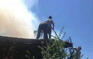 Orhaneli’nde korkutan yangın