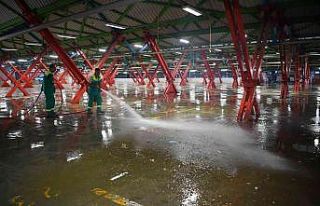 Osmangazi’de kurban kesim yerleri temizlenerek dezenfekte...