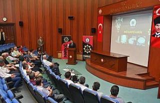 Osmaniye’de muhtarlara uyuşturucuyla mücadele...