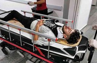 Otomobil ile motosiklet çarpıştı: 1 ağır yaralı