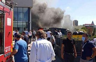 Özel hastanede yangın paniği