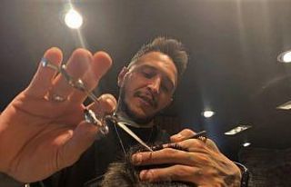 (ÖZEL) Kuaförlerin bayram yoğunluğu başladı