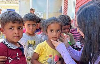 (ÖZEL) Mevsimlik işçi ailelerin çocukları için...