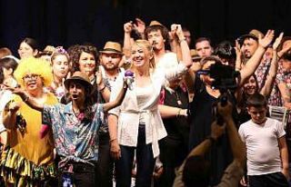 Özel öğrenciler performanslarıyla alkış topladı