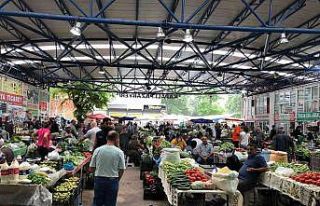 Pazarda sebze fiyatları düşüşe geçti