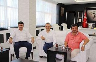 Rektör Karacoşkun Öğretim üyeleriyle bir araya...