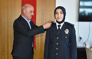 Rize’de 19 emniyet mensubu terfi aldı