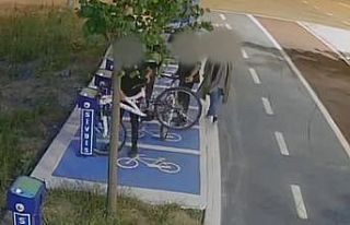 Saati 1 TL’ye kiralanabilen bisikletleri çaldılar