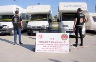 Sahillerde kaçak motokaravan avı