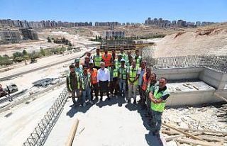 Şahinbey’in dev projesi adım adım yükseliyor