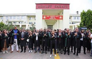 Sakarya’da avukatlar öldürülen meslektaşları...