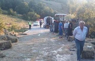 Samsun’da traktör devrildi: 1 ölü, 1 yaralı