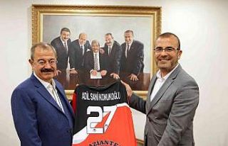 SANKO Holding’e teşekkür ziyareti