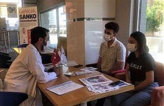 SANKO Üniversitesi tanıtım günleri yoğun ilgi...